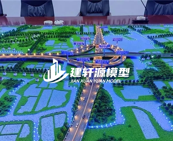 巢湖高速公路沙盘定制